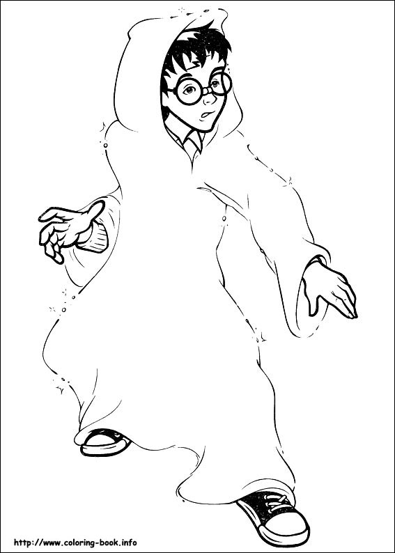 Harry Potter coloring picture